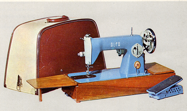 Maquina de coser Alfa Portatik Maletin